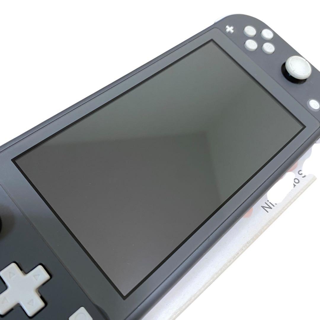 【中古・箱付き】Switch Lite スイッチライト グレー 本体 任天堂