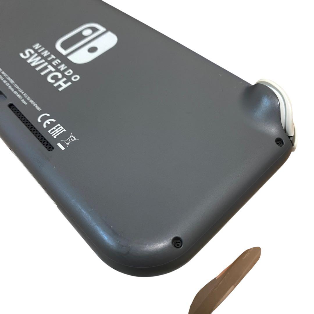 【中古・箱付き】Switch Lite スイッチライト グレー 本体 任天堂