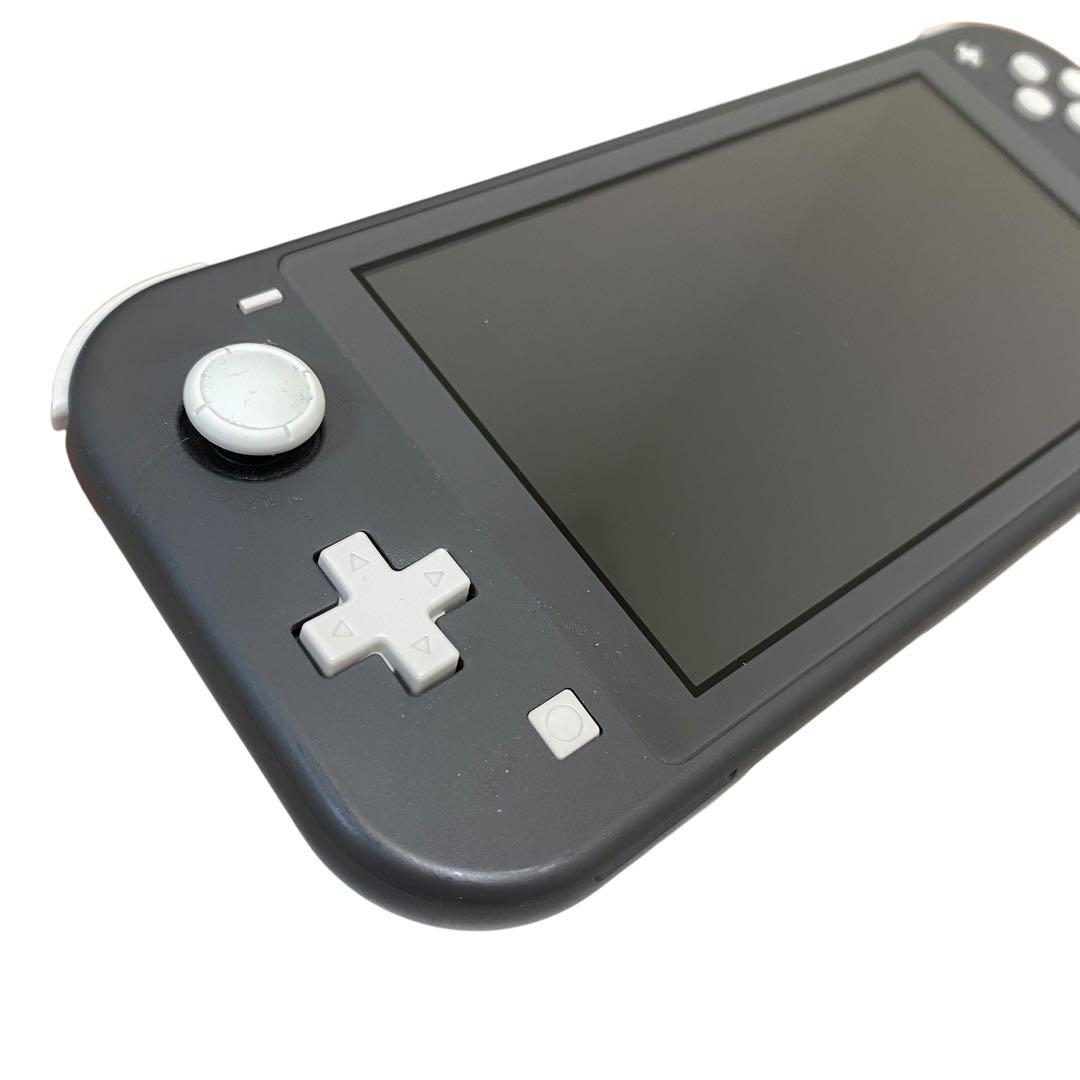 【中古・箱付き】Switch Lite スイッチライト グレー 本体 任天堂