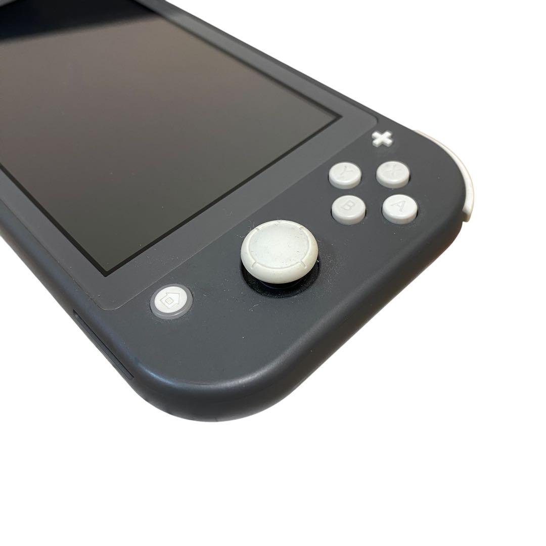 【中古・箱付き】Switch Lite スイッチライト グレー 本体 任天堂