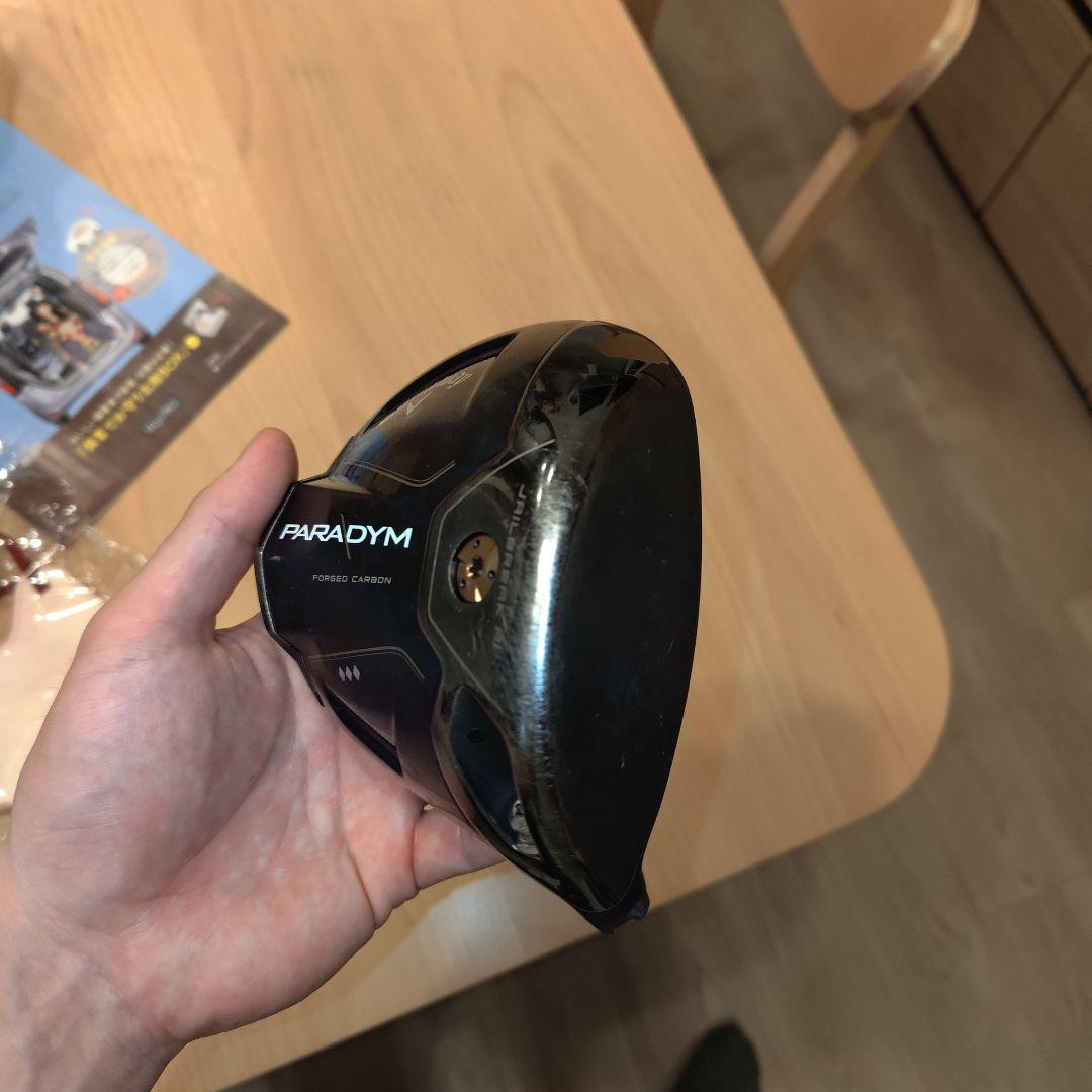 Callaway PARADYM トリプルダイヤ　9度　ドライバー　ヘッドのみ