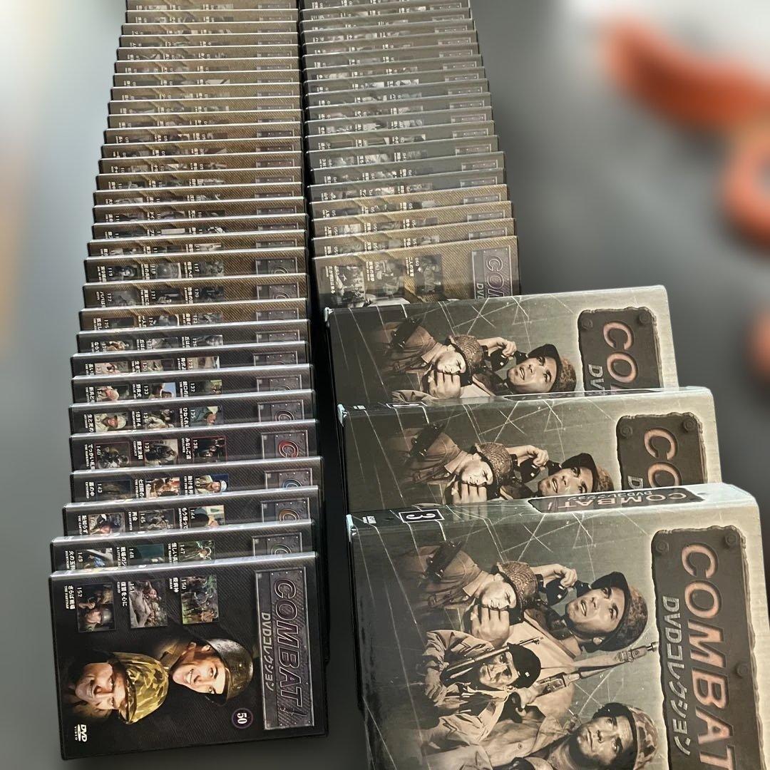 ★レア★コンバットDVDコレクション　全巻シリーズガイド付