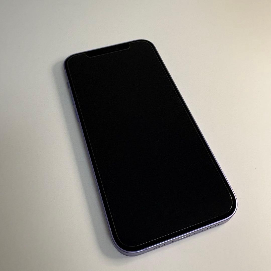 【美品】iPhone12 64GB パープル SIMフリー