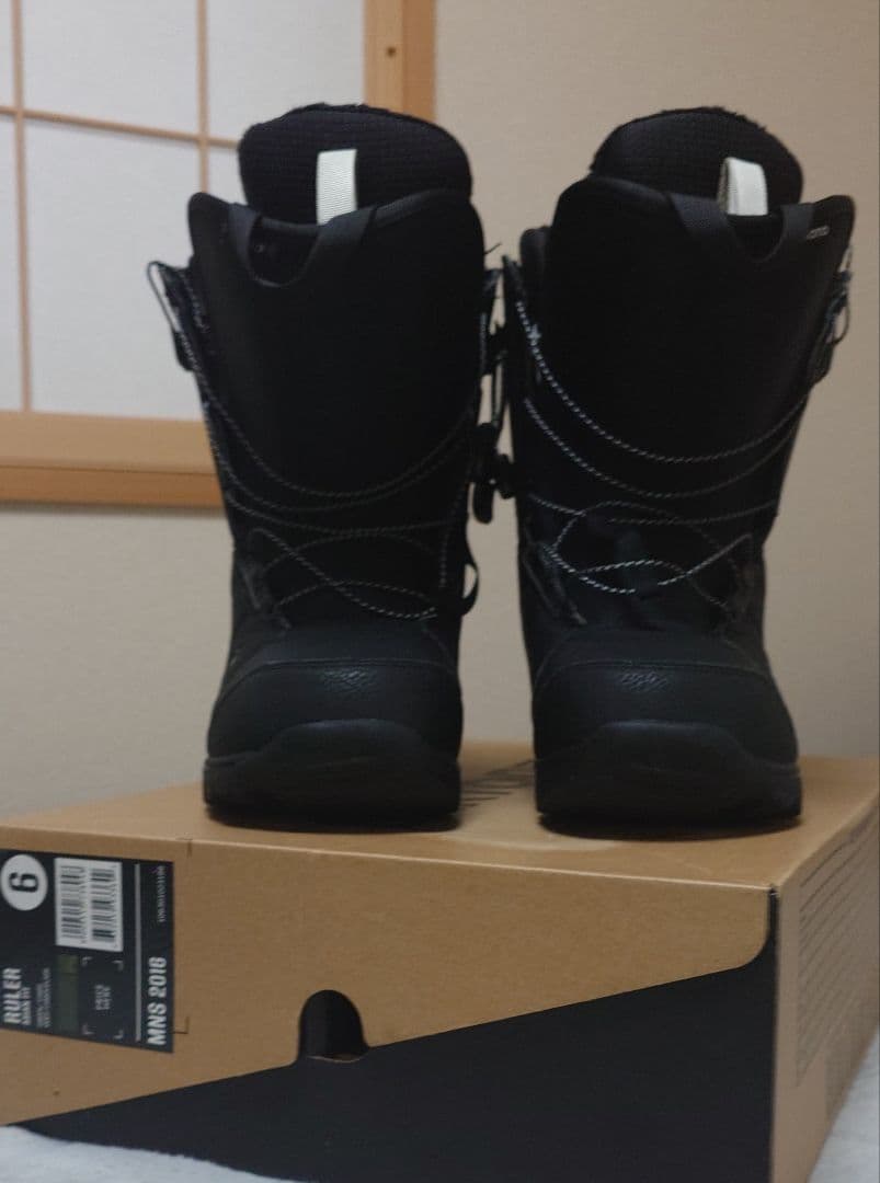 【美品】Burton moto 26.5 アジアンフィット ブーツ モト