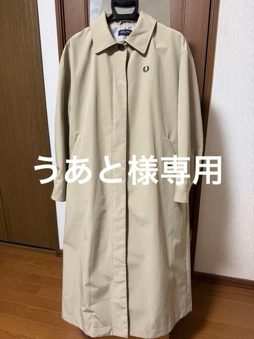 FRED PERRY トレンチコート　over coat