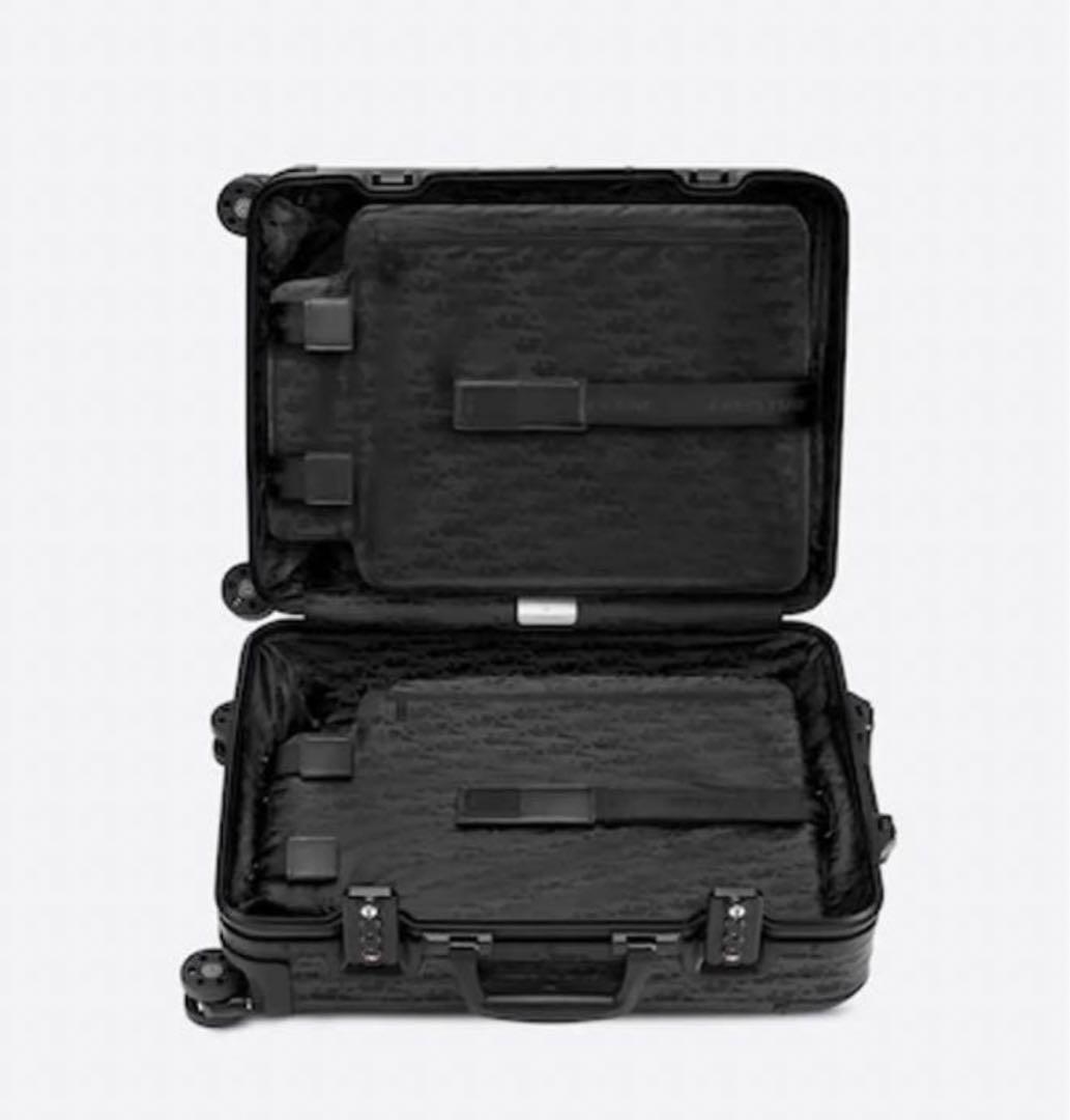 貴重なブラック新品 ☆ リモワ × ディオール 限定 キャリーケース 機内持込可
