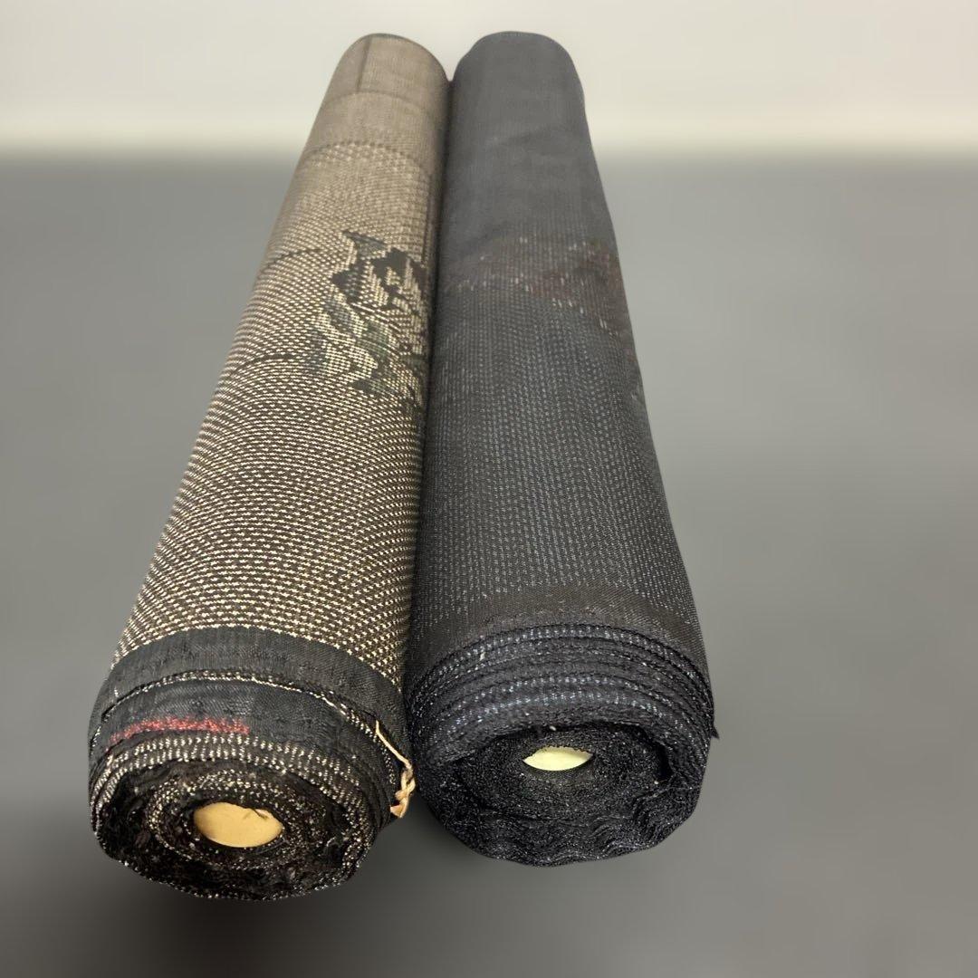 本場奄美大島紬 鹿児島大島紬　本場大島紬　反物2点