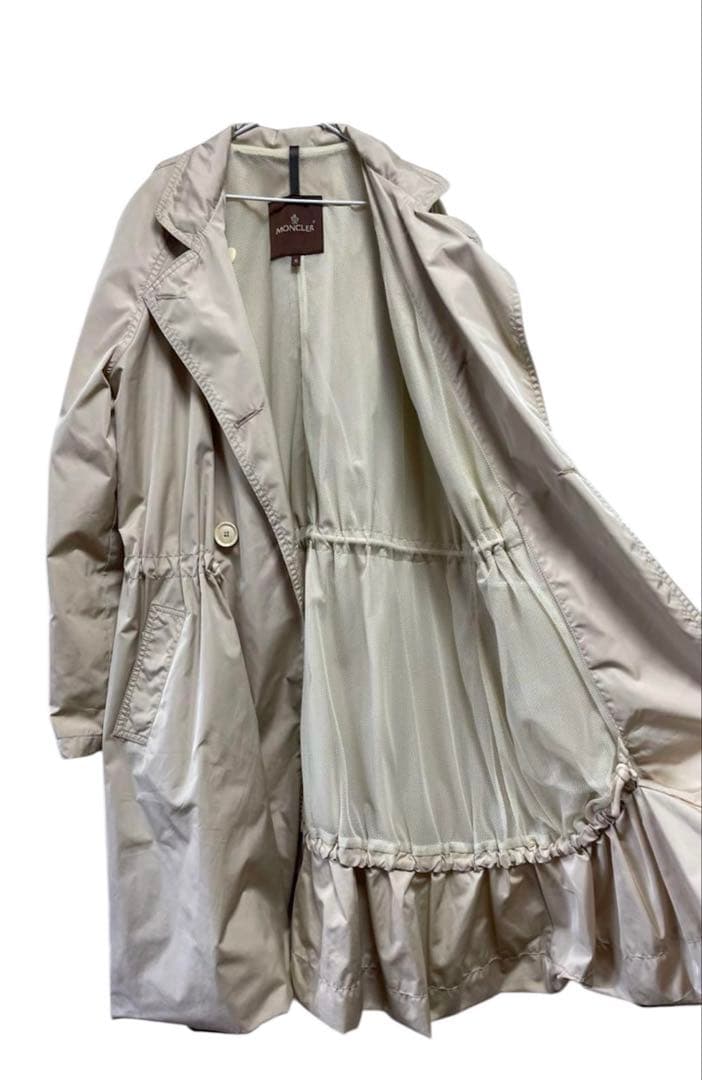 MONCLER ベージュ トレンチコート
