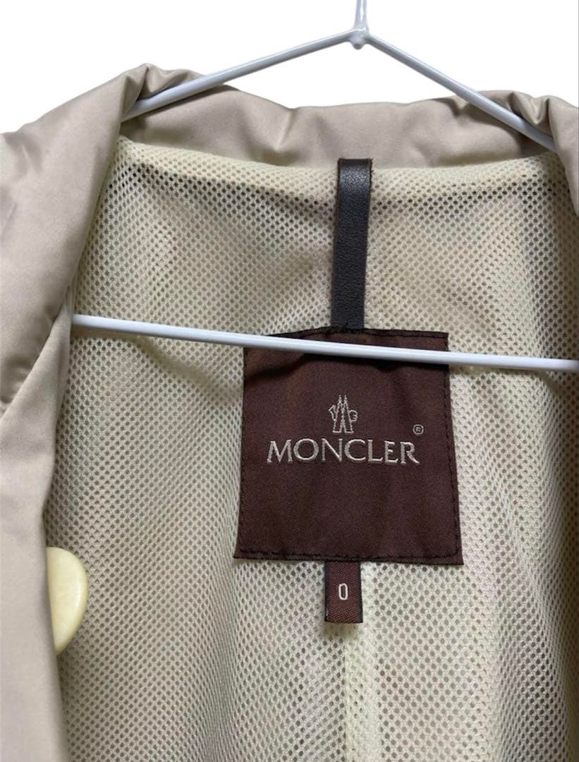 MONCLER ベージュ トレンチコート