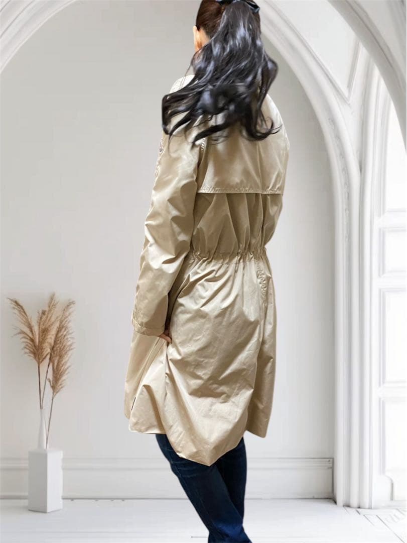 MONCLER ベージュ トレンチコート