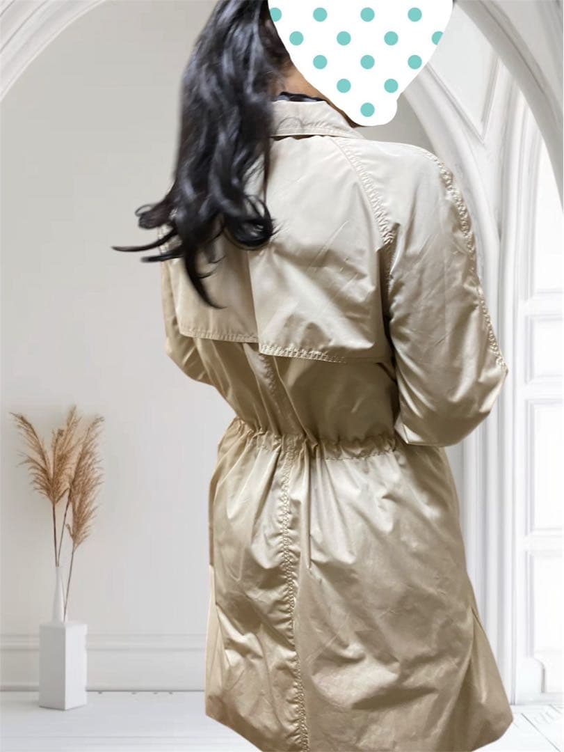 MONCLER ベージュ トレンチコート