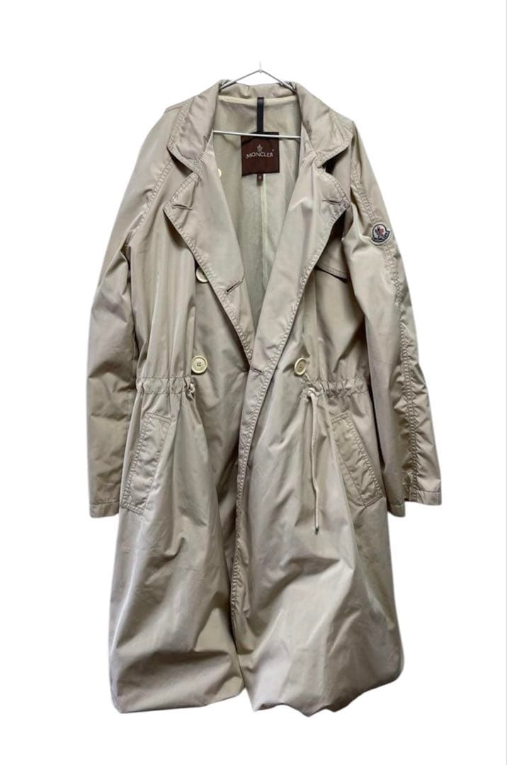 MONCLER ベージュ トレンチコート