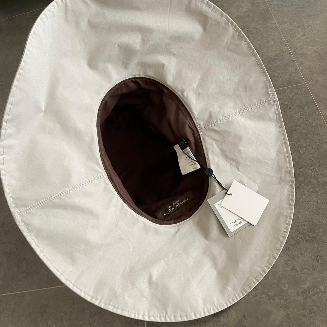 n*i様 新品　15,400円　キジマ タカユキ　ハット　帽子　グレー　つば広