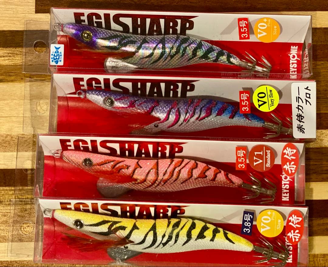 ※puk キーストン限定品＆プロトエギ 3.5号・3.8号セット