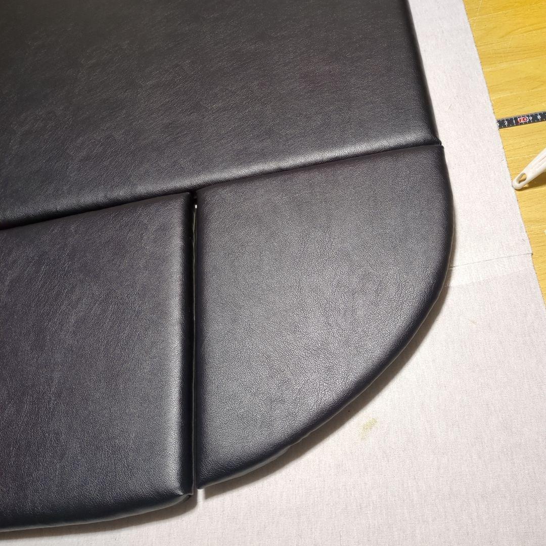 【タコちゃん】フラット4点セット【ブラックレザー】&ハイルーフ棚【型紙】