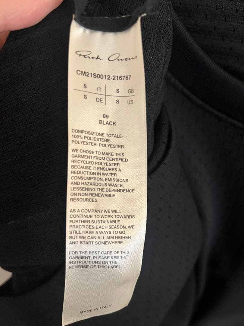 トップス Rick Owens + Champion Toga Mesh T-Shirt