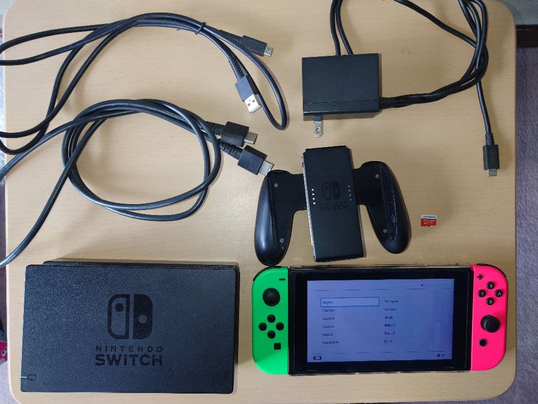 Nintendo Switch 本体 ネオンピンク/ネオングリーン