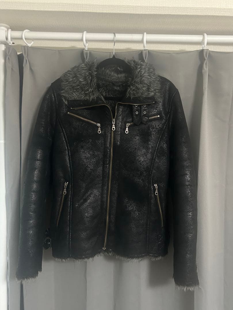 Coting Fake Fur Jacket 00's お兄系 ファージャケット