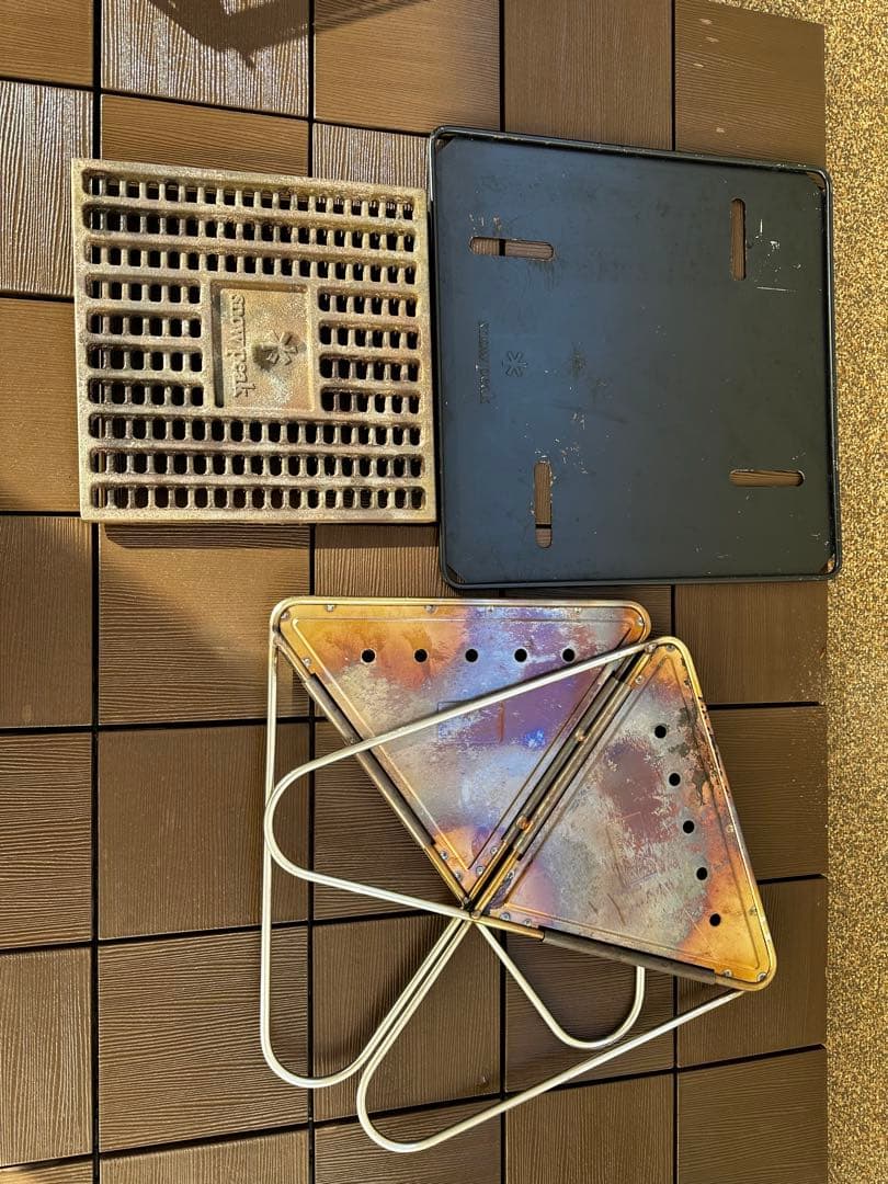  peak 焚き火台Mスターターセット ➕グリルブリッジM