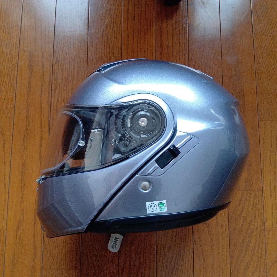 SHOEI NEOTECシルバー フルフェイスヘルメット