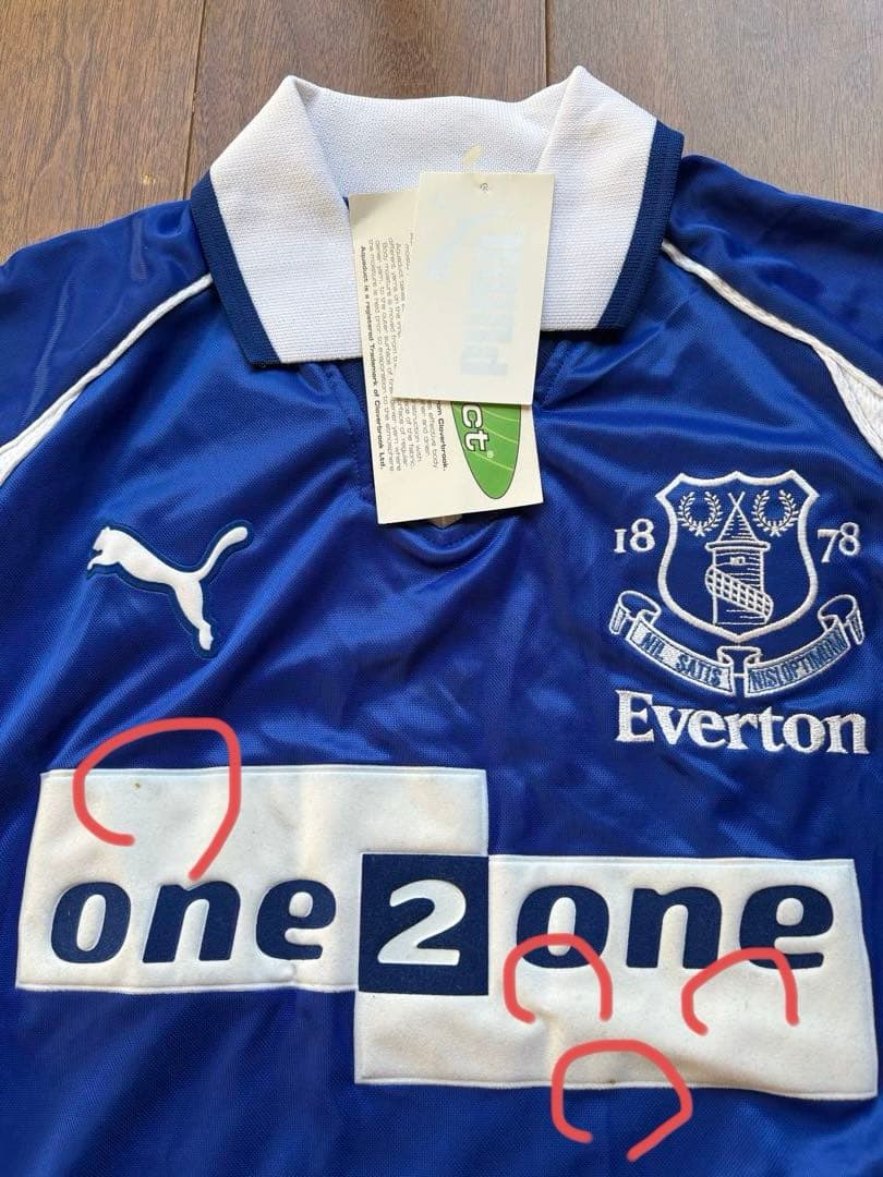 Everton 2000～2002 ユニフォーム エヴァートン エバートン