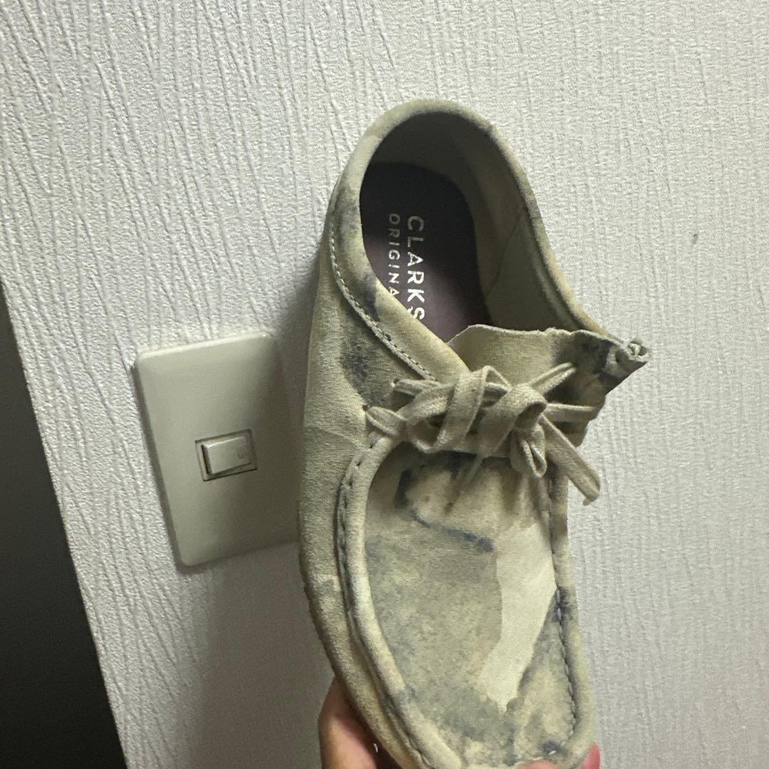 【美品】clarks wallabee