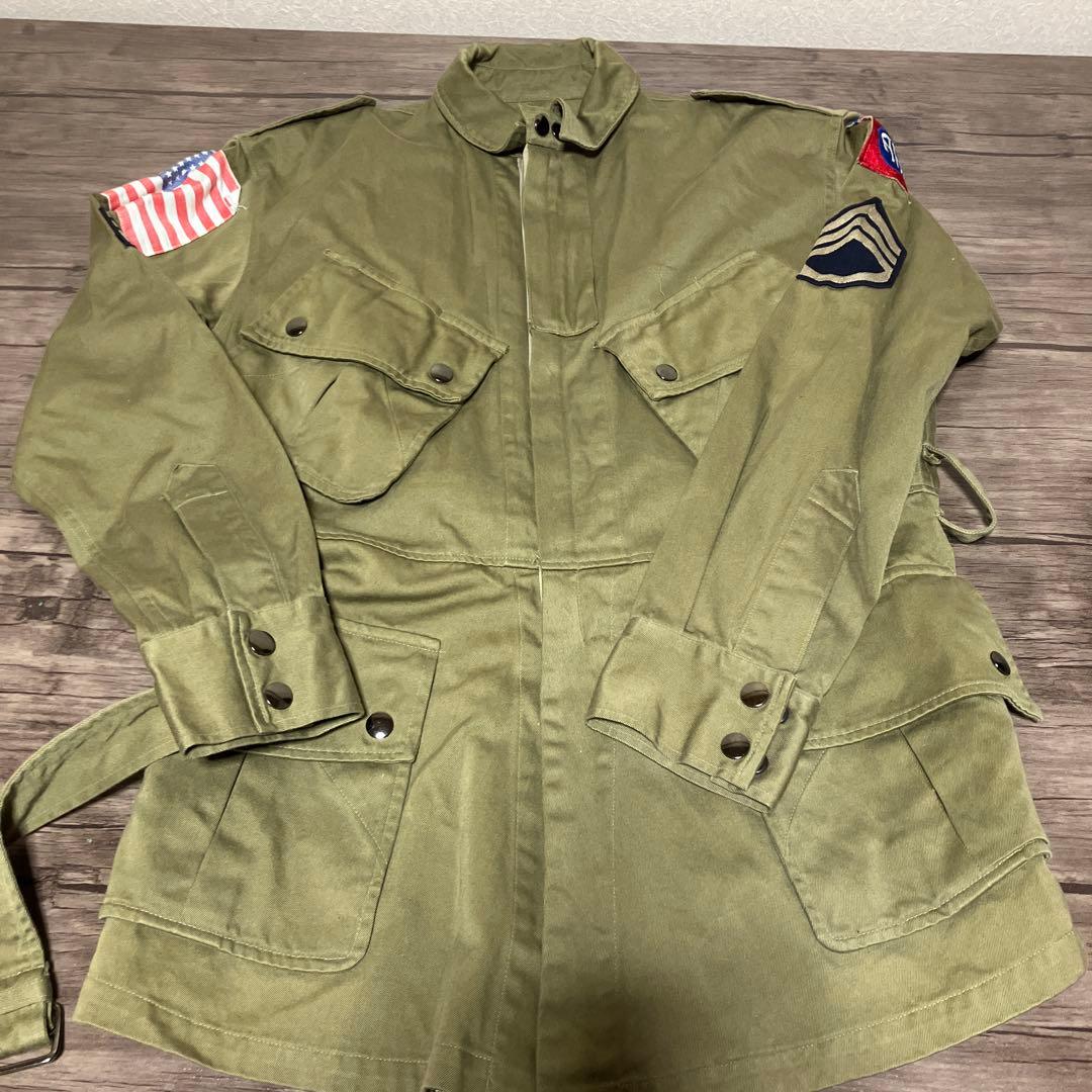 サムズミリタリ屋　第82空挺師団　アメリカ軍　ミリタリー　ジャケット　上下セット