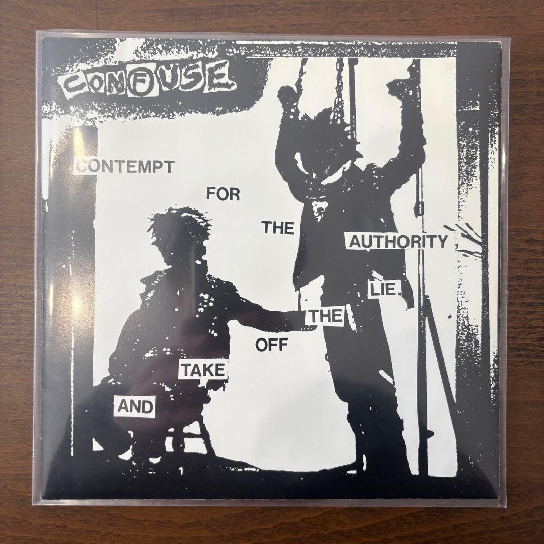 Confuse Contempt For The Authority 7インチ