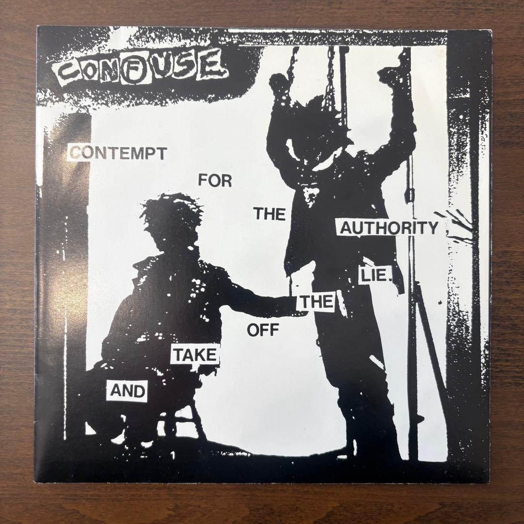 Confuse Contempt For The Authority 7インチ