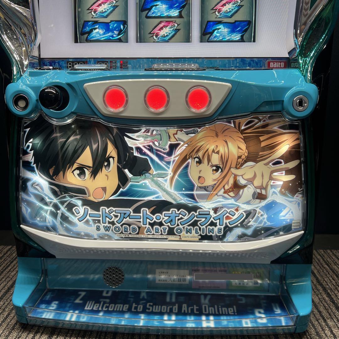 ソードアートオンライン　スマスロ実機　簡易ユニット付　送料無料