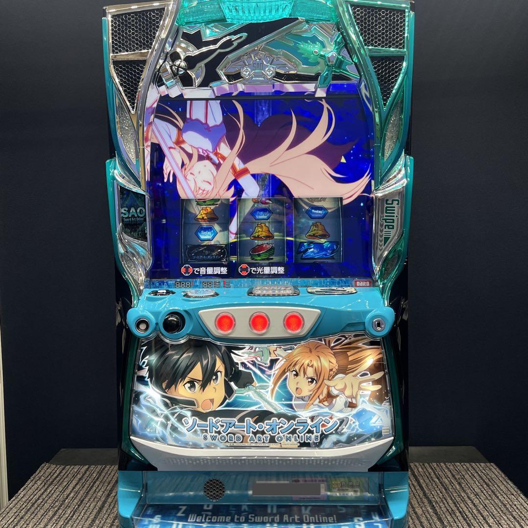 ソードアートオンライン　スマスロ実機　簡易ユニット付　送料無料