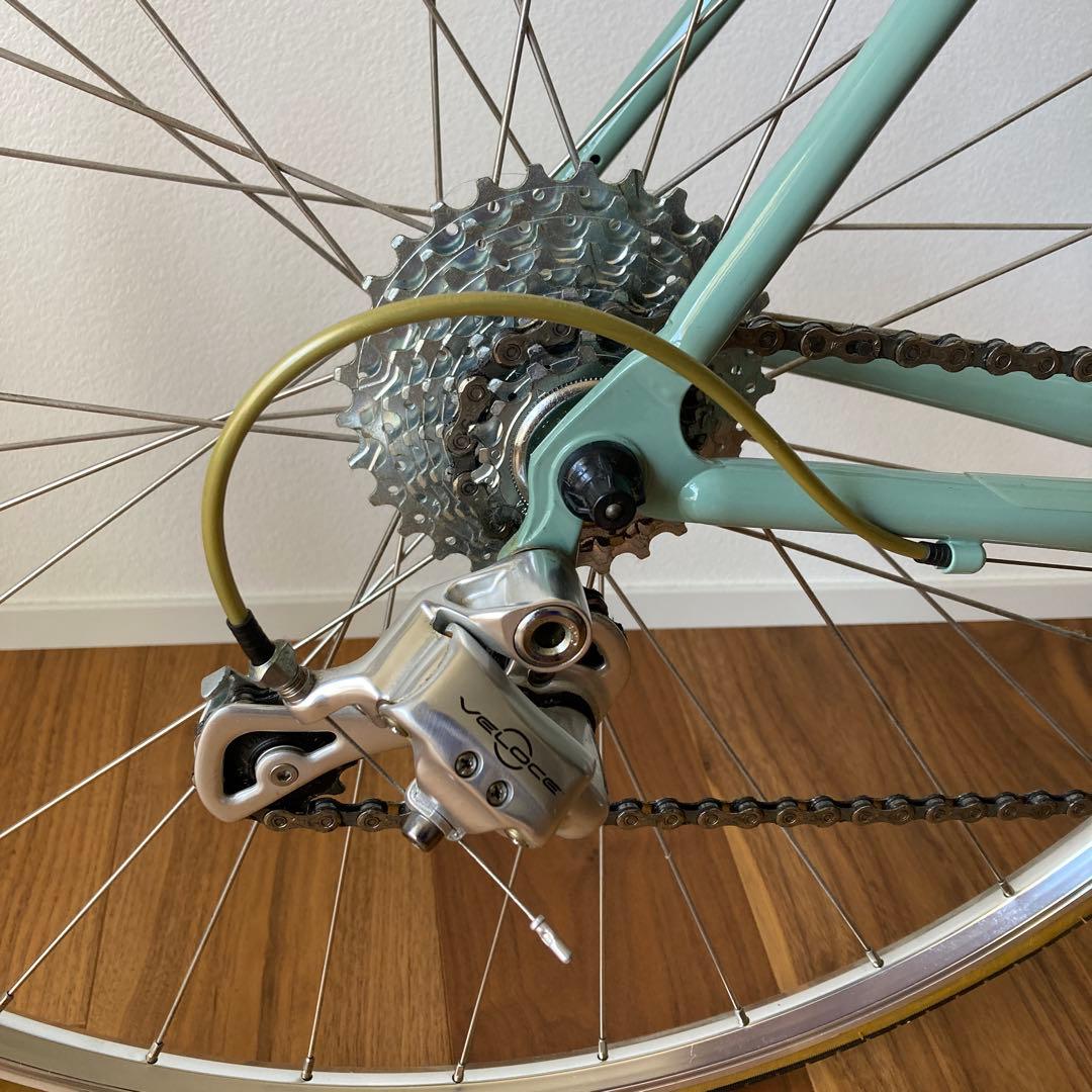 ビアンキ　クロモリ　セルビノ