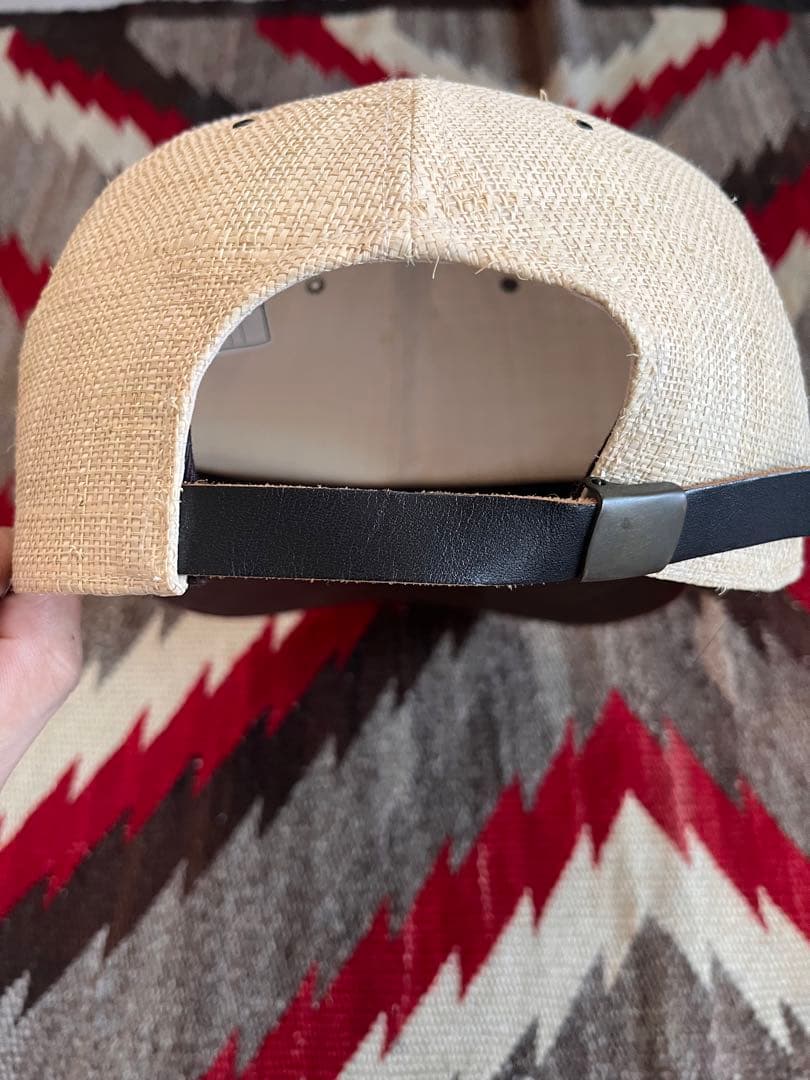 SOLARIS&CO. キャップ CHAHCHAH 馬革 麦ワラ ヴィンテージ