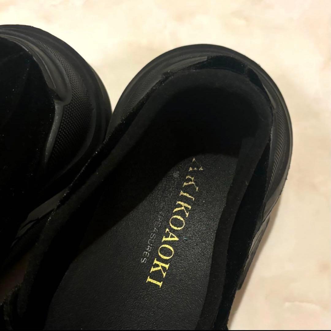 【美品】Giselle Black velvet×Black 36