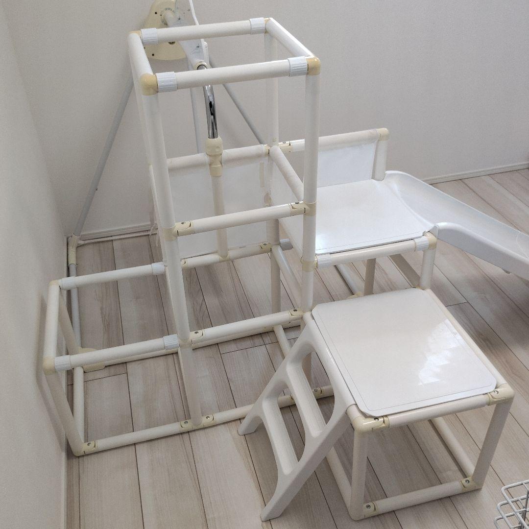 野中製作所　キッズパーク　すべり台・ジャングルジム・ブランコ（鉄棒）付き