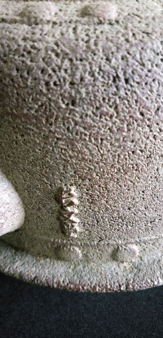 山形、長文堂鉄製 丸形鉄瓶 蓋付き、未使用、新品