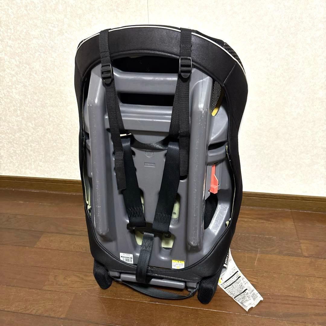 【良品】Combi ジョイトリップ エアスルー ブラック ジュニアシート