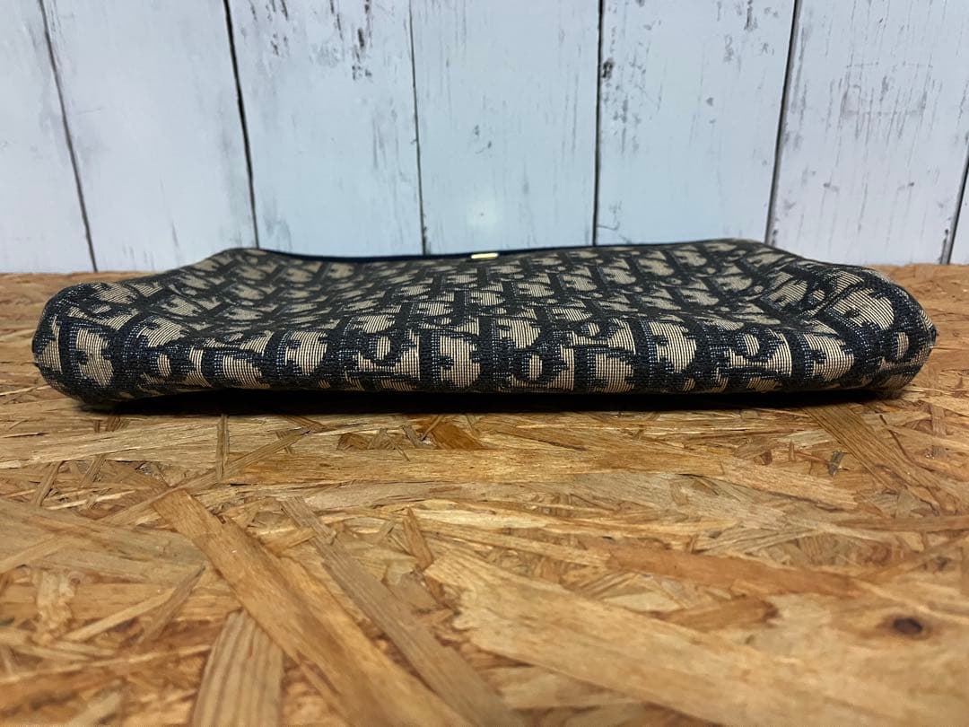 ディオール ヴィンテージ トロッター ロゴパターン クラッチバッグ ポーチ