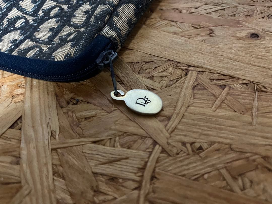 ディオール ヴィンテージ トロッター ロゴパターン クラッチバッグ ポーチ