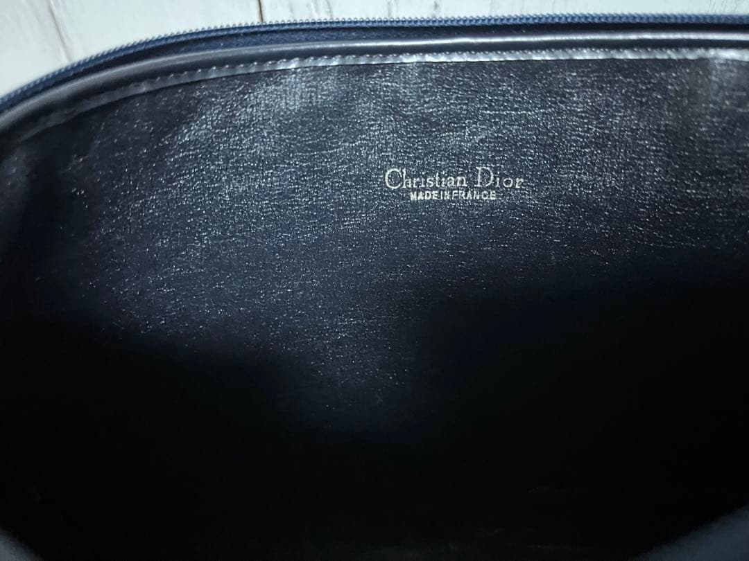 ディオール ヴィンテージ トロッター ロゴパターン クラッチバッグ ポーチ
