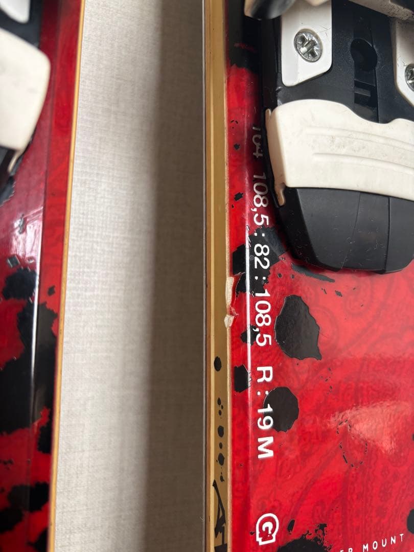 ATOMICスキー 164cm ビンディング セット