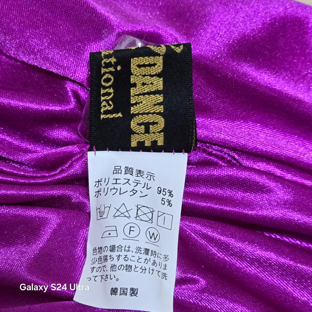 新品同様】タカダンス 社交ダンスフューシャピンク ロング スカートSM