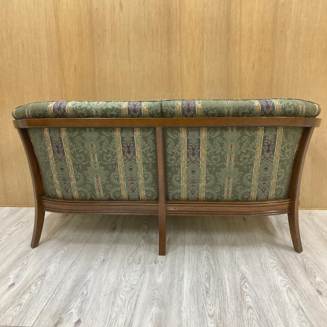 美品【マルニ】地中海　ロイヤル　シャルル　2人掛けソファ　ラブシート