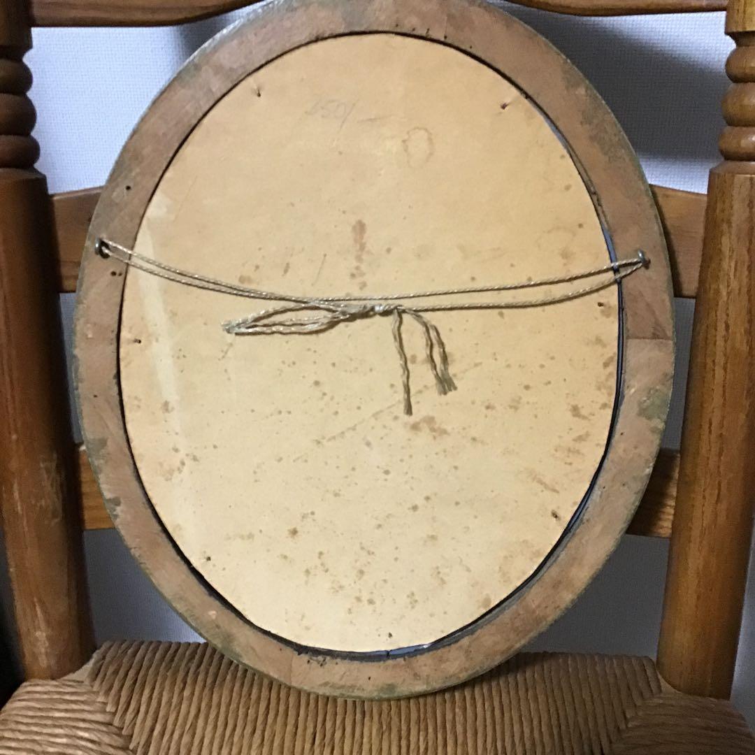 ヨーロッパのアンティークミラー　壁掛け