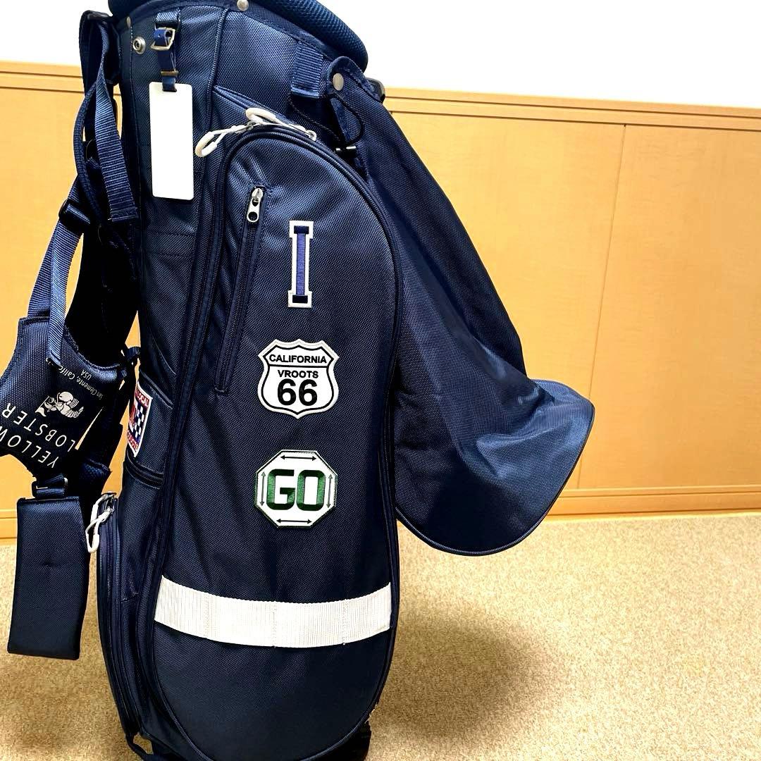 美品【限定生産】イエローロブスター スタンド式 キャディバッグ (完売品)