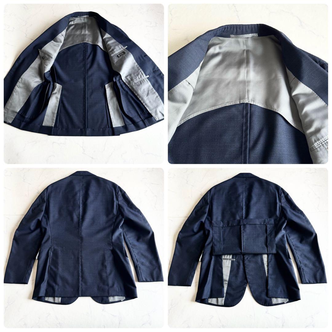 美品 近年モデル スティレラティーノ LEO セットアップスーツ ウール 46