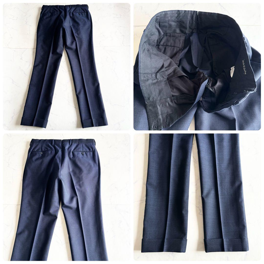 美品 近年モデル スティレラティーノ LEO セットアップスーツ ウール 46