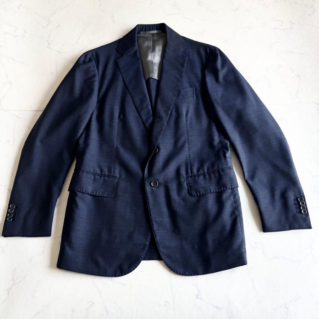 美品 近年モデル スティレラティーノ LEO セットアップスーツ ウール 46