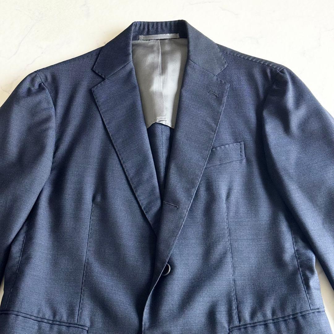 美品 近年モデル スティレラティーノ LEO セットアップスーツ ウール 46