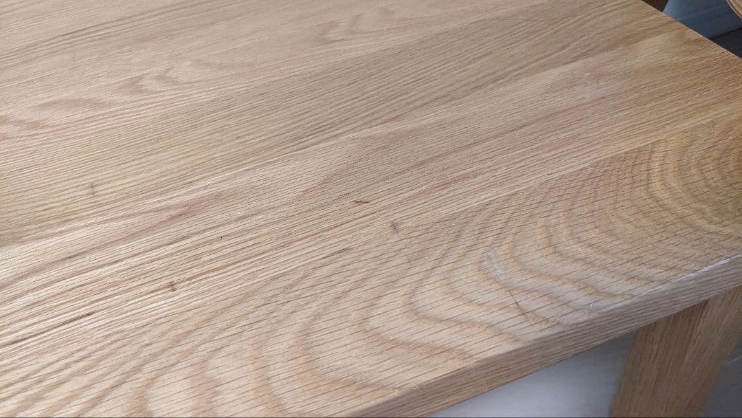 無印良品 無垢材ローテーブル・オーク材